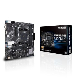 Scheda Madre Asus PRIME PRIME A520M-K AMD A520 AMD AM4