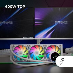 Kit di Refrigerazione Liquida Mars Gaming MLLCD360W