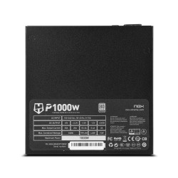 Fonte di Alimentazione Nox P1000W 1000 W 80 PLUS Platinum