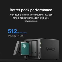 Hard Disk Synology HAT3320-8T 3,5" 8 TB HDD