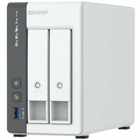 Memorizzazione in Rete NAS Qnap TS-216G Bianco Nero ARM Cortex-A55