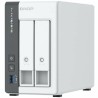 Memorizzazione in Rete NAS Qnap TS-216G Bianco Nero ARM Cortex-A55