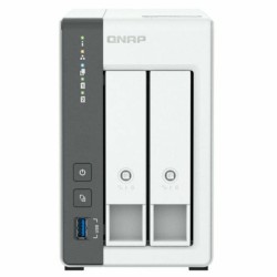 Memorizzazione in Rete NAS Qnap TS-216G Bianco Nero ARM Cortex-A55