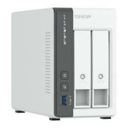 Memorizzazione in Rete NAS Qnap TS-216G Bianco Nero ARM Cortex-A55