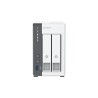 Memorizzazione in Rete NAS Qnap TS-216G Bianco Nero ARM Cortex-A55
