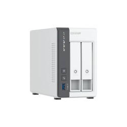 Memorizzazione in Rete NAS Qnap TS-216G Bianco Nero ARM Cortex-A55