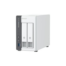 Memorizzazione in Rete NAS Qnap TS-216G Bianco Nero ARM Cortex-A55