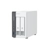 Memorizzazione in Rete NAS Qnap TS-216G Bianco Nero ARM Cortex-A55