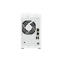 Memorizzazione in Rete NAS Qnap TS-216G Bianco Nero ARM Cortex-A55