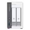 Memorizzazione in Rete NAS Qnap TS-216G Bianco Nero ARM Cortex-A55