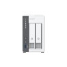 Memorizzazione in Rete NAS Qnap TS-216G Bianco Nero ARM Cortex-A55