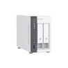 Memorizzazione in Rete NAS Qnap TS-216G Bianco Nero ARM Cortex-A55