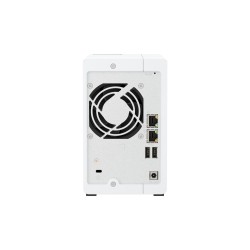 Memorizzazione in Rete NAS Qnap TS-216G Bianco Nero ARM Cortex-A55