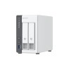Memorizzazione in Rete NAS Qnap TS-216G Bianco Nero ARM Cortex-A55