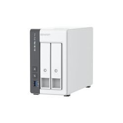 Memorizzazione in Rete NAS Qnap TS-216G Bianco Nero ARM Cortex-A55