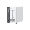 Memorizzazione in Rete NAS Qnap TS-216G Bianco Nero ARM Cortex-A55