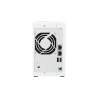 Memorizzazione in Rete NAS Qnap TS-216G Bianco Nero ARM Cortex-A55