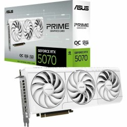 Scheda Grafica Asus Prime GeForce RTX 5070 White OC Edition nvidia geforce rtx 5070 12 GB GDDR6 GDDR7