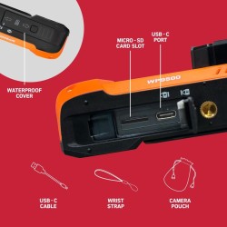 Fotocamera Digitale per Bambini Agfa WP9500OG Waterproof