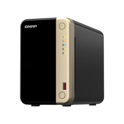 Memorizzazione in Rete NAS Qnap TS-264 Nero Grigio