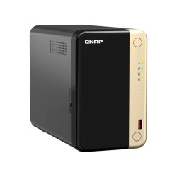 Memorizzazione in Rete NAS Qnap TS-264 Nero Grigio