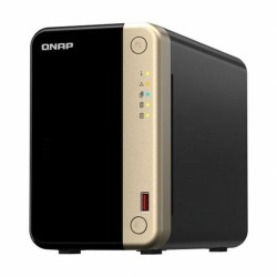 Memorizzazione in Rete NAS Qnap TS-264 Nero Grigio