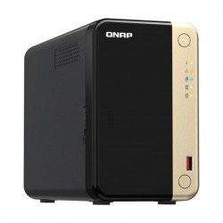 Memorizzazione in Rete NAS Qnap TS-264 Nero Grigio