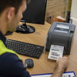 Stampante per Etichette Brother TD4420TNZ1 Nero Grigio