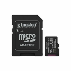 Scheda Di Memoria Micro SD con Adattatore Kingston SDCS3/512GB 512 GB