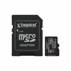 Scheda Di Memoria Micro SD con Adattatore Kingston SDCS3/512GB 512 GB