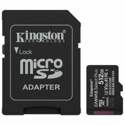 Scheda Di Memoria Micro SD con Adattatore Kingston SDCS3/512GB 512 GB
