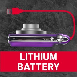 Fotocamera Digitale per Bambini Agfa DC8200 Porpora