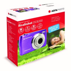 Fotocamera Digitale per Bambini Agfa DC8200 Porpora