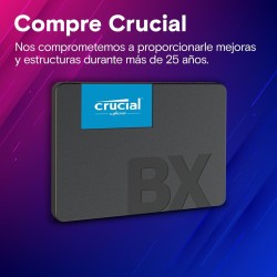 Hard Disk Crucial BX500 2 TB SSD 500 MB/s-540 MB/s