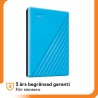 Hard Disk Western Digital My Passport Azzurro 2 TB HDD