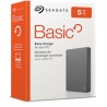 Hard Disk Esterno Seagate Basic Nero Grigio 2,5" 5 TB USB 3.2 960 MB/s