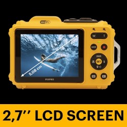 Fotocamera Digitale Kodak WPZ2WH Giallo 16 MP Waterproof