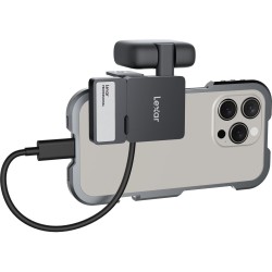 Hard Disk Esterno Lexar LSL400S002T-RNBNG Nero noir 2 TB SSD