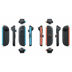 Controller wireless Joy-Con 2 Nintendo SW2 JOYC BL RD Bianco