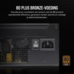 Fonte di Alimentazione Corsair CX650 650 W 130 W 80 Plus Bronze