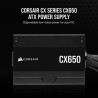 Fonte di Alimentazione Corsair CX650 650 W 130 W 80 Plus Bronze