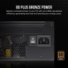 Fonte di Alimentazione Corsair CX650 650 W 130 W 80 Plus Bronze