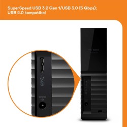 Hard Disk Esterno Western Digital My Book 3,5" 8 TB HDD