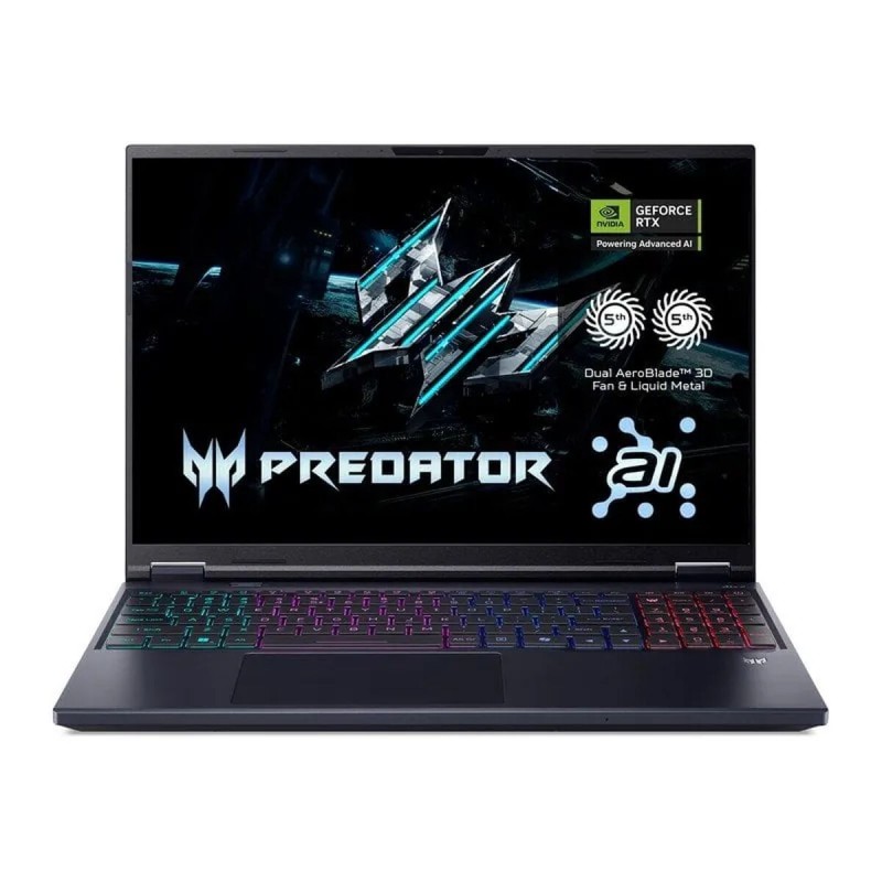 Laptop Acer NH.QX4EB.006 16,1" Intel Core Ultra 9 185H 32 GB RAM 1 TB SSD nvidia geforce rtx 5070 ti