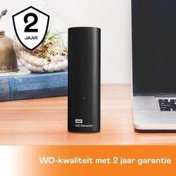 Hard Disk Esterno Western Digital WD Elements Nero 16 TB