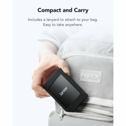 Hard Disk Esterno Lexar LSL500M001T-RNBNG Nero 1 TB