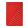 Hard Disk Esterno Western Digital My Passport Rosso 4 TB HDD