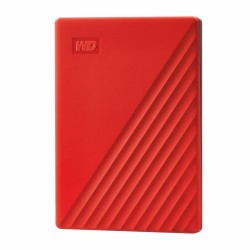 Hard Disk Esterno Western Digital My Passport Rosso 4 TB HDD