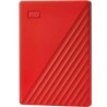 Hard Disk Esterno Western Digital My Passport Rosso 4 TB HDD