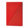 Hard Disk Esterno Western Digital My Passport Rosso 4 TB HDD